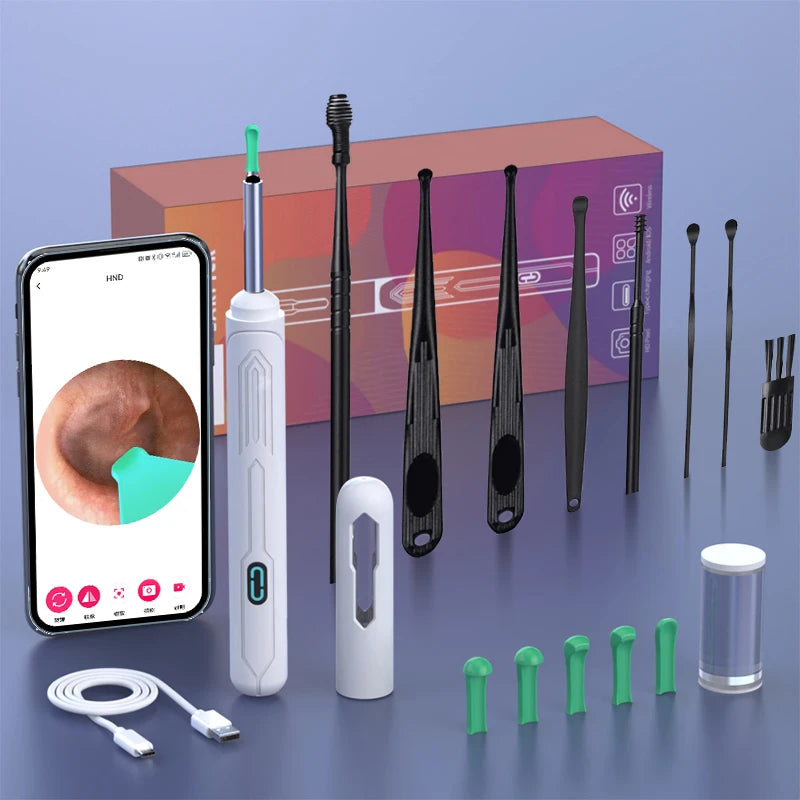 ClearView Ear Cleaner with Charging stand