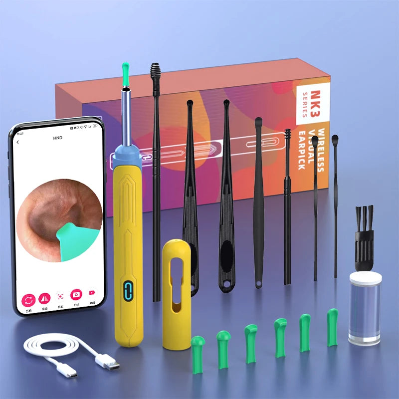 ClearView Ear Cleaner with Charging stand