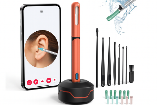 ClearView Ear Cleaner with Charging stand