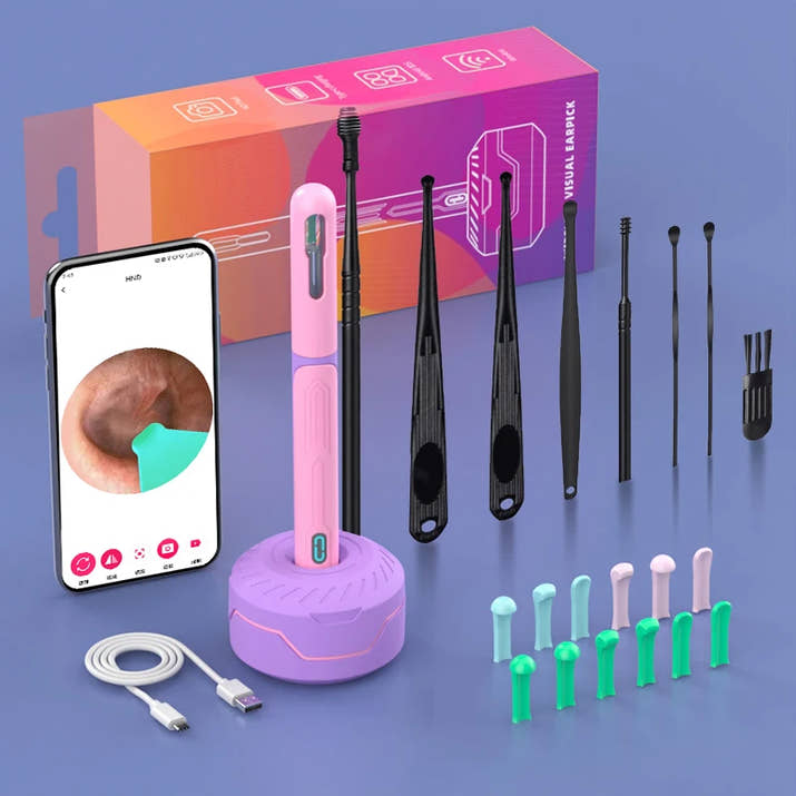 ClearView Ear Cleaner with Charging stand