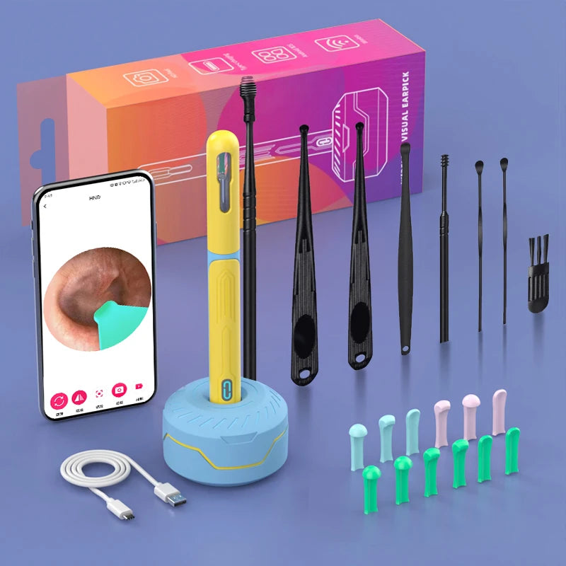 ClearView Ear Cleaner with Charging stand