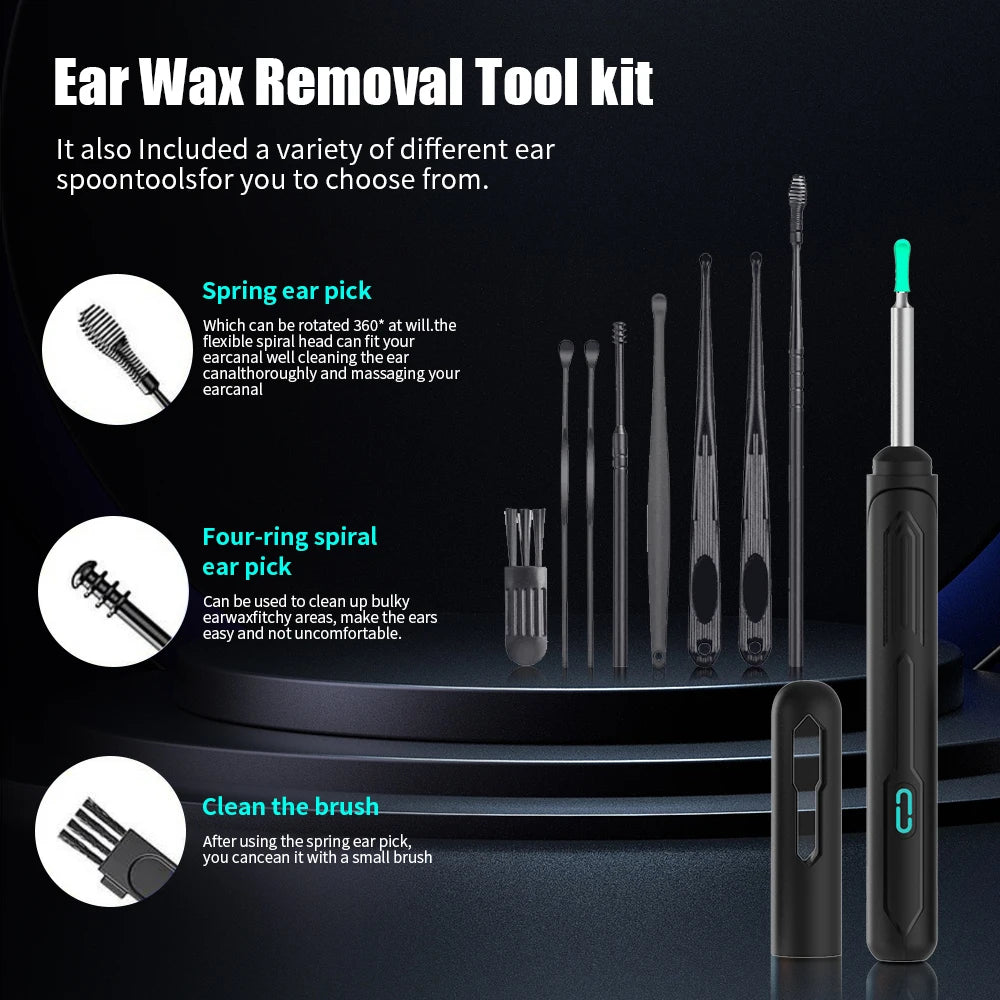 ClearView Ear Cleaner with Charging stand